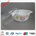 2.5L 1.5L 1L 3pcs Opal Glass Bowl Set / cazuela Set / Opal cristalería Horno y microondas de alimentos seguros contenedores